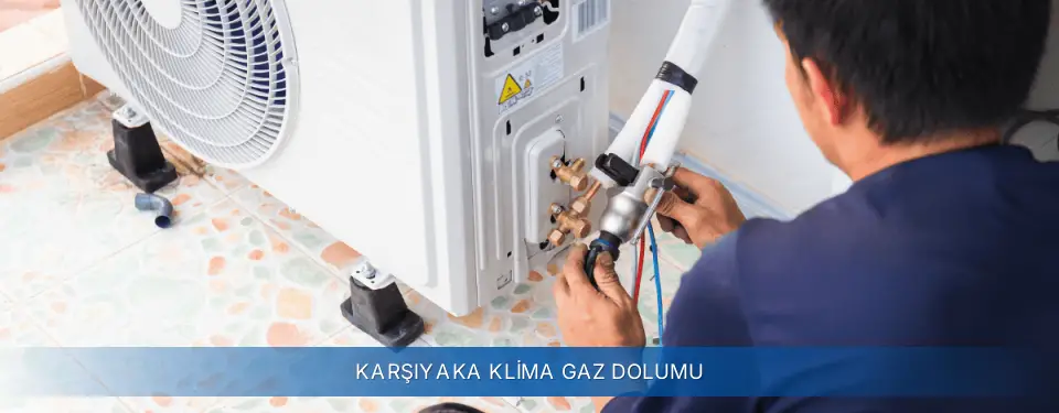 Karşıyaka İlçemi Demirdöküm Klima Gaz Dolumu
